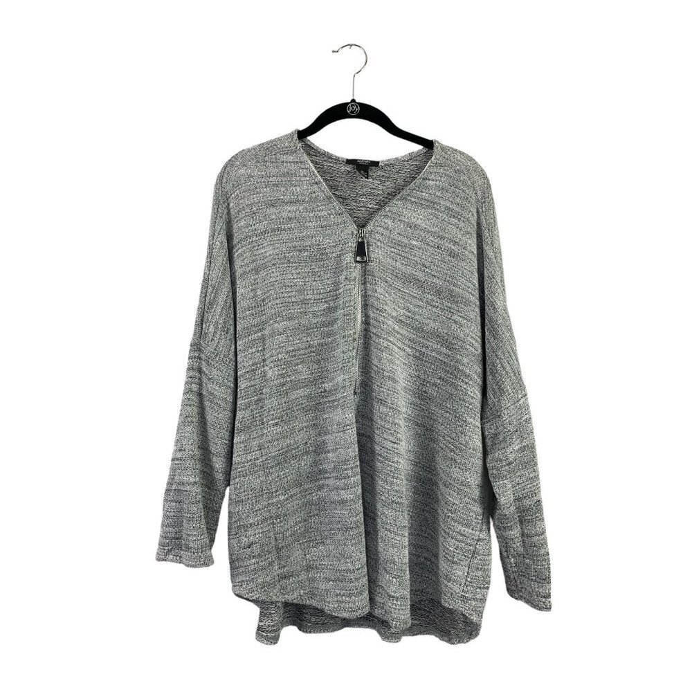 Alfani Women's LightWeight Grey Long Sleeve Top